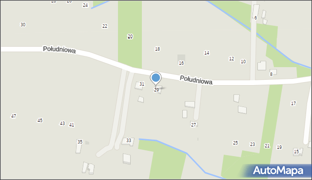 Brzostek, Południowa, 29, mapa Brzostek