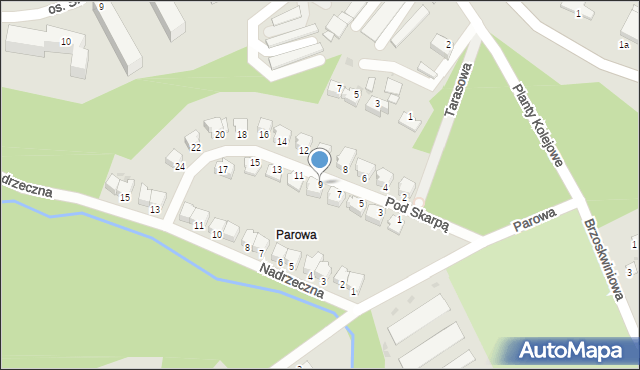 Chełmno, Pod Skarpą, 9, mapa Chełmno