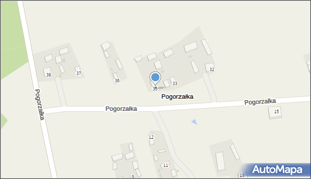 Cholewiana Góra, Pogorzałka, 35, mapa Cholewiana Góra