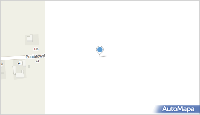 Czarnocin, Poniatowskiego Juliusza, 52, mapa Czarnocin