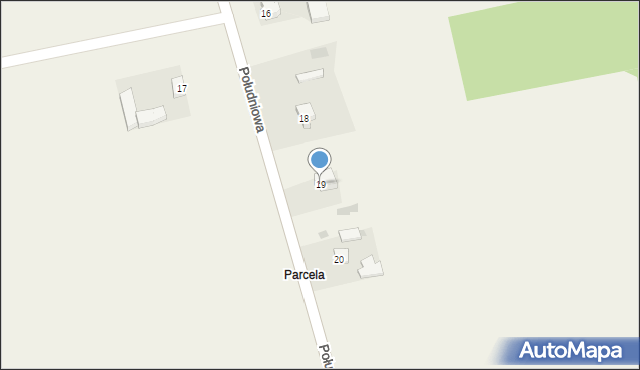 Czerniewice, Południowa, 19, mapa Czerniewice