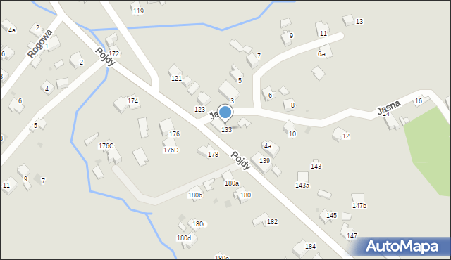 Czerwionka-Leszczyny, Pojdy, ks., 133, mapa Czerwionka-Leszczyny