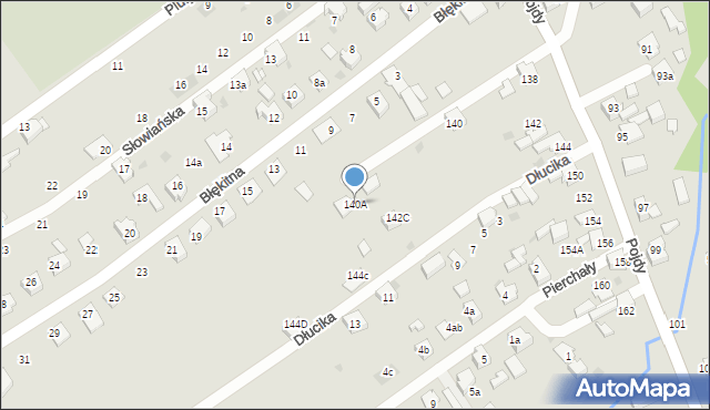 Czerwionka-Leszczyny, Pojdy, ks., 140A, mapa Czerwionka-Leszczyny