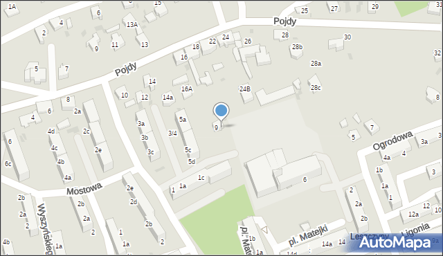 Czerwionka-Leszczyny, Pojdy, ks., 20, mapa Czerwionka-Leszczyny