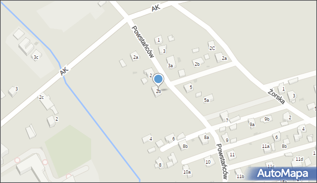 Czerwionka-Leszczyny, Powstańców, 2b, mapa Czerwionka-Leszczyny