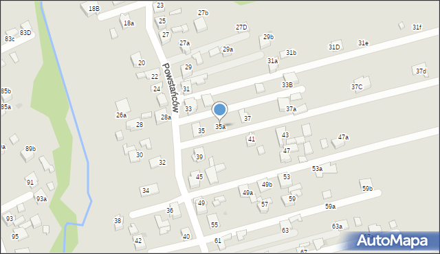Czerwionka-Leszczyny, Powstańców, 35a, mapa Czerwionka-Leszczyny