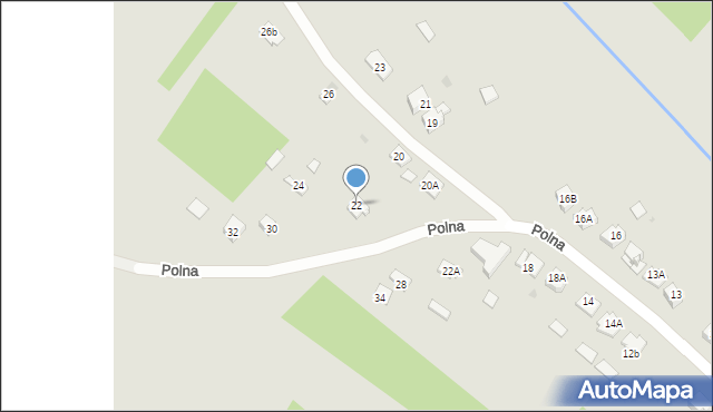 Daleszyce, Polna, 22, mapa Daleszyce