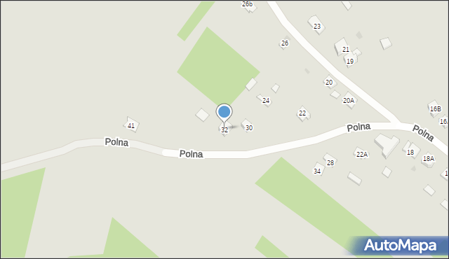 Daleszyce, Polna, 32, mapa Daleszyce