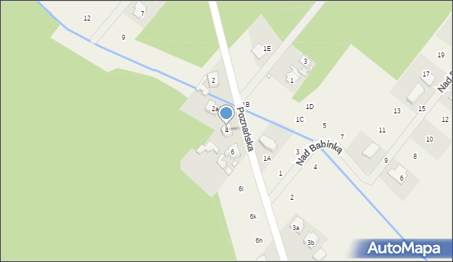 Daszewice, Poznańska, 4, mapa Daszewice