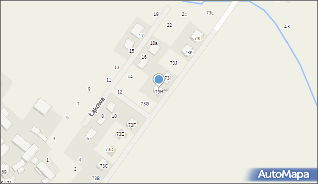 Daszewice, Poznańska, 73H, mapa Daszewice