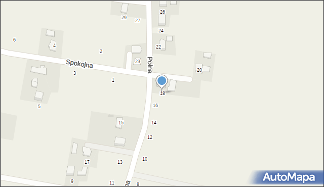 Dębowiec, Polna, 18, mapa Dębowiec