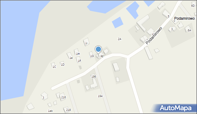 Dobiesławiec, Podamirowo, 2C, mapa Dobiesławiec