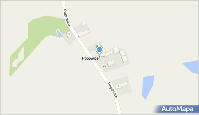 Dobroszów Wielki, Popowice, 9, mapa Dobroszów Wielki