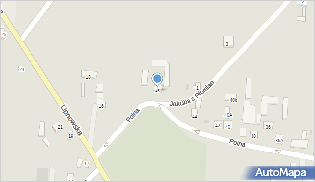 Dobrzyń nad Wisłą, Polna, 46, mapa Dobrzyń nad Wisłą