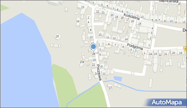 Dolsk, Pocztowa, 18, mapa Dolsk