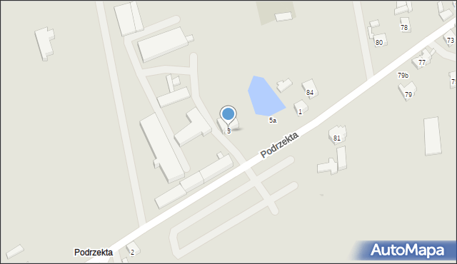 Dolsk, Podrzekta, 3, mapa Dolsk