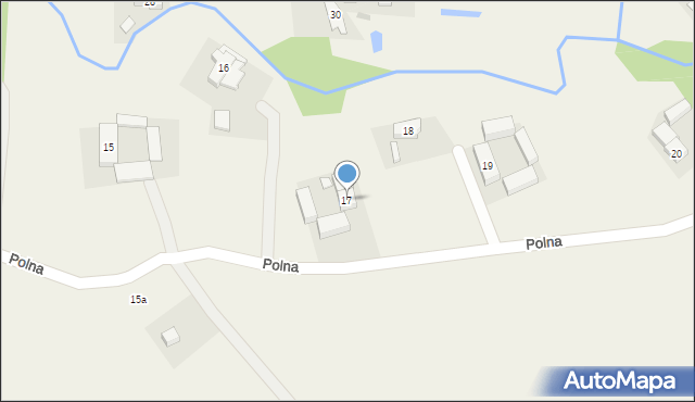 Domaszków, Polna, 17, mapa Domaszków