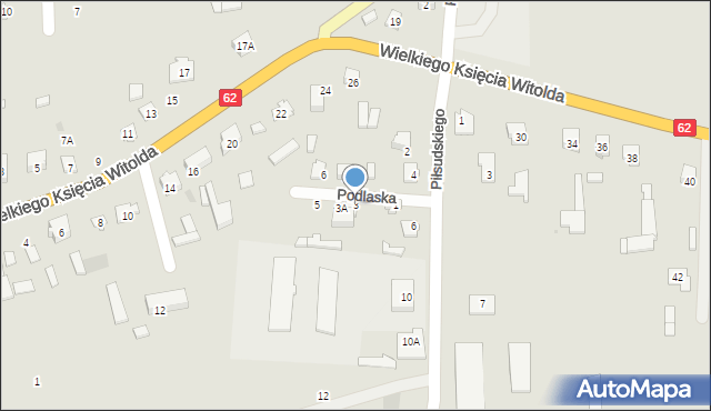 Drohiczyn, Podlaska, 3, mapa Drohiczyn