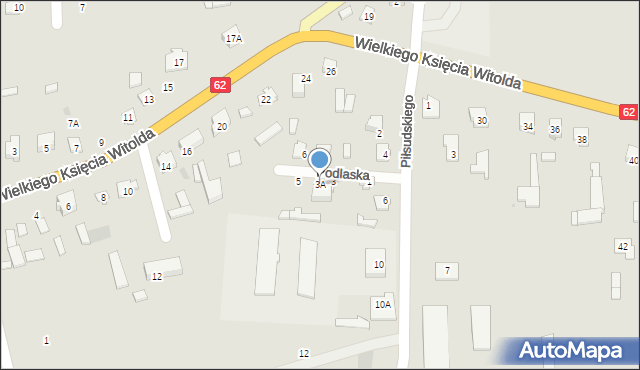 Drohiczyn, Podlaska, 3A, mapa Drohiczyn