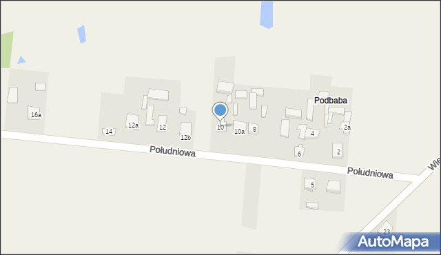 Galewice, Południowa, 10, mapa Galewice