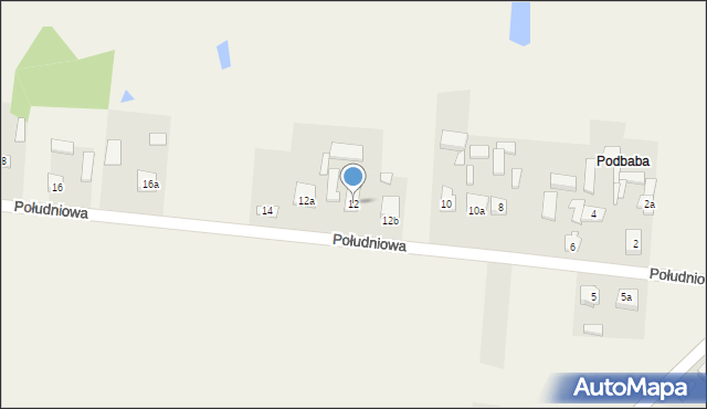 Galewice, Południowa, 12, mapa Galewice