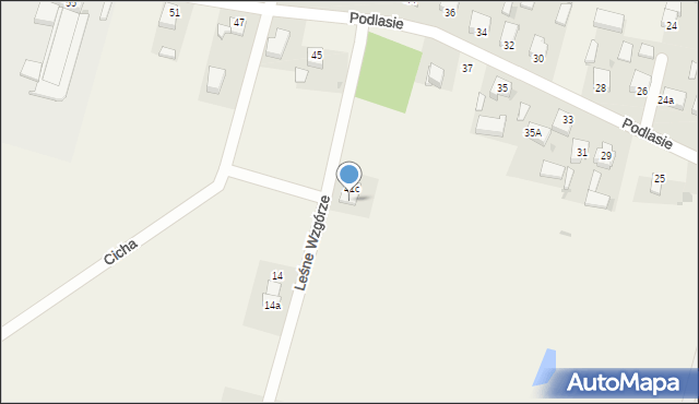 Gaszyn, Podlasie, 41d, mapa Gaszyn