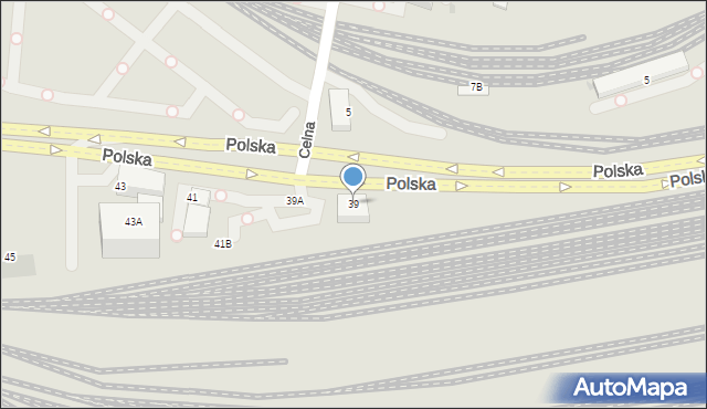 Gdynia, Polska, 39, mapa Gdyni