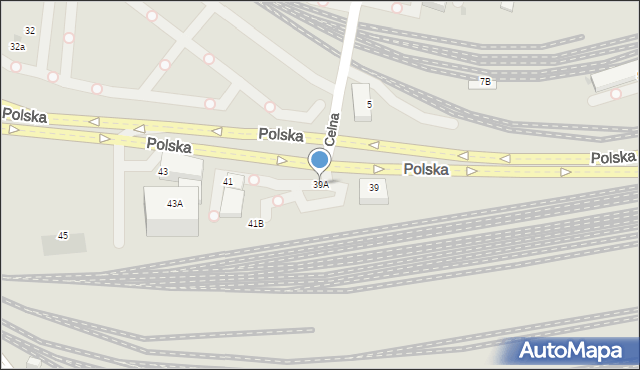 Gdynia, Polska, 39A, mapa Gdyni