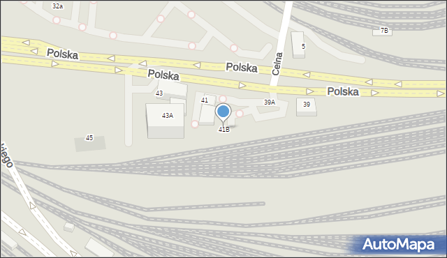 Gdynia, Polska, 41B, mapa Gdyni