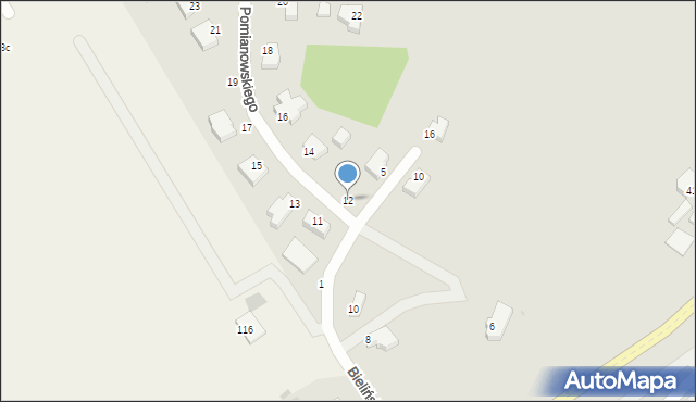 Gdynia, Pomianowskiego Karola, 12, mapa Gdyni