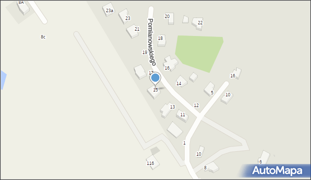 Gdynia, Pomianowskiego Karola, 15, mapa Gdyni
