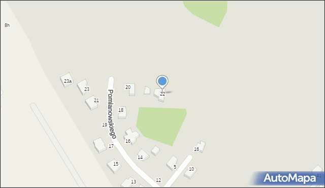 Gdynia, Pomianowskiego Karola, 22, mapa Gdyni
