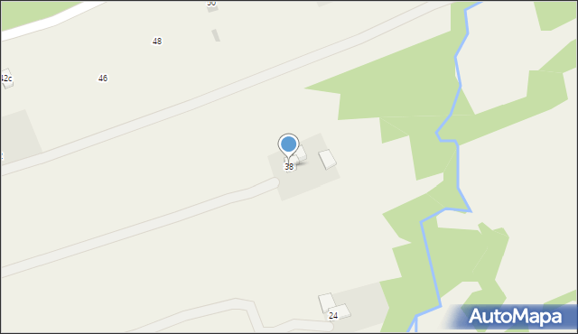 Gierałtowiczki, Pod Lasem, 38, mapa Gierałtowiczki