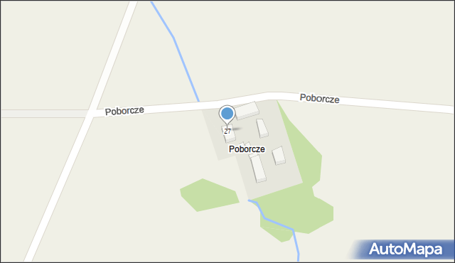 Głomsk, Poborcze, 27, mapa Głomsk