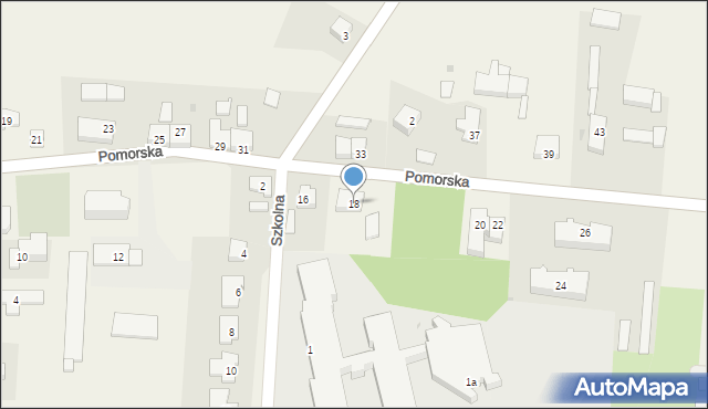 Gniewino, Pomorska, 18, mapa Gniewino