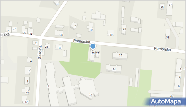 Gniewino, Pomorska, 20, mapa Gniewino