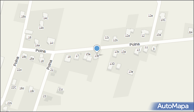 Goczałkowice-Zdrój, Polna, 13c, mapa Goczałkowice-Zdrój