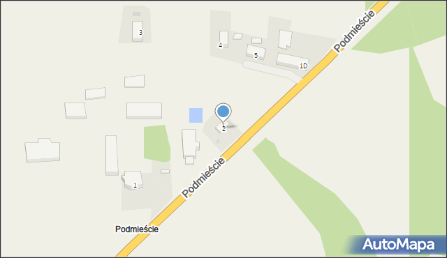 Gola Wąsoska, Podmieście, 2, mapa Gola Wąsoska