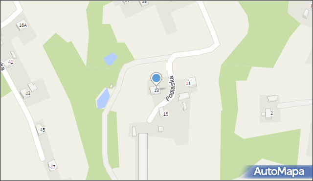 Gołkowice, Podlaska, 13, mapa Gołkowice