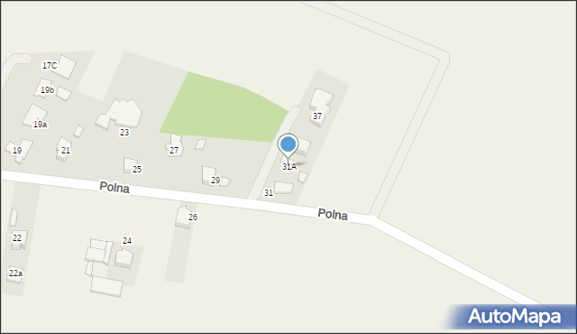 Górki, Polna, 31A, mapa Górki