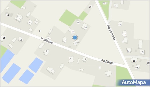 Gorzelnia, Podlaska, 2, mapa Gorzelnia