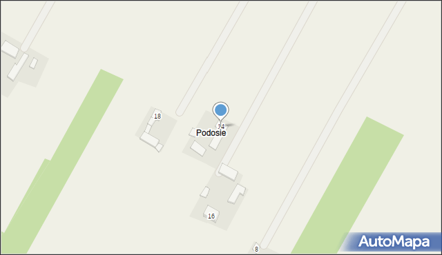 Grabów nad Pilicą, Polna, 14, mapa Grabów nad Pilicą