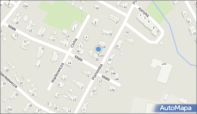 Gryfice, Pomorska, 27, mapa Gryfice