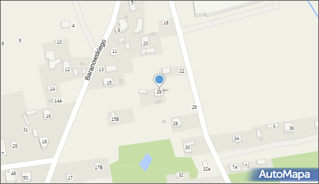 Jaktorów-Kolonia, Potockiego, 24, mapa Jaktorów-Kolonia