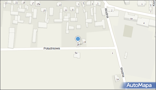 Janków Przygodzki, Południowa, 15, mapa Janków Przygodzki