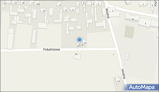 Janków Przygodzki, Południowa, 17, mapa Janków Przygodzki