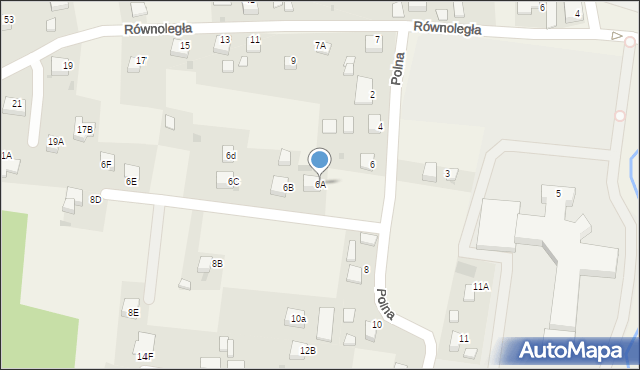 Jankowice, Polna, 6A, mapa Jankowice