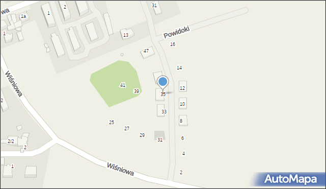 Jankowice, Powidoki, 35, mapa Jankowice