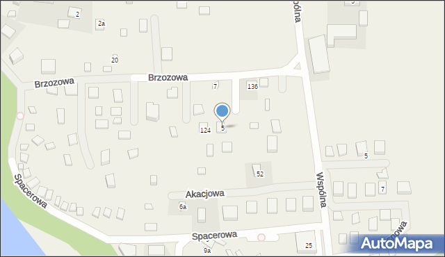 Jaromierz, Poziomkowa, 5, mapa Jaromierz