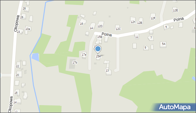 Jastrzębie-Zdrój, Polna, 15A, mapa Jastrzębie-Zdrój